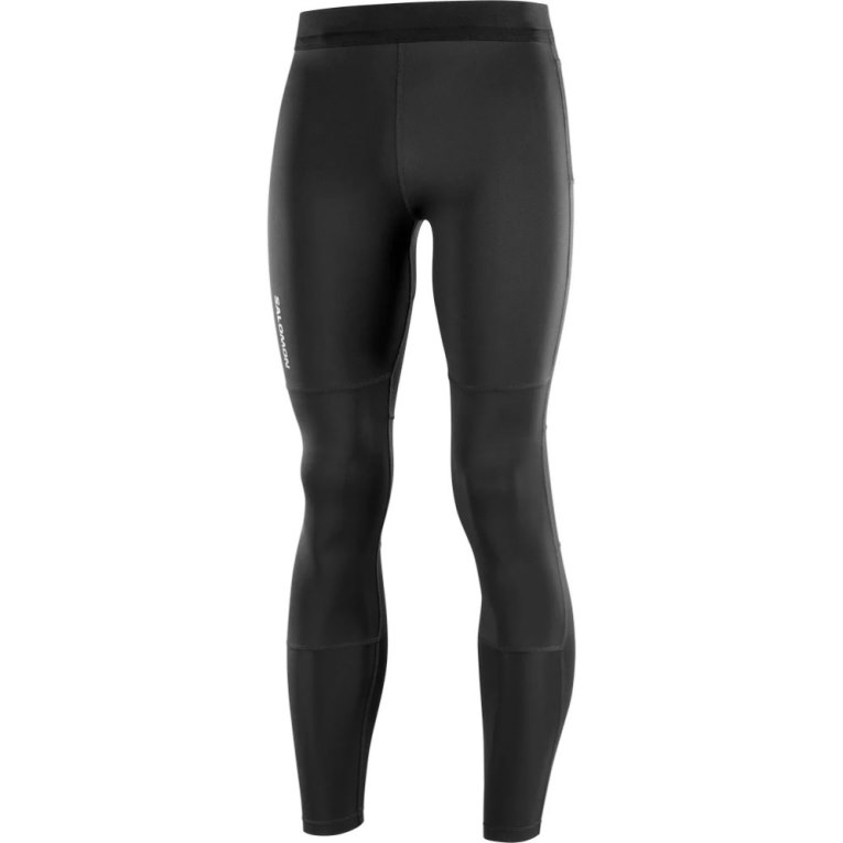 Calça Legging Salomon Cross Masculino Pretas | PT M27630